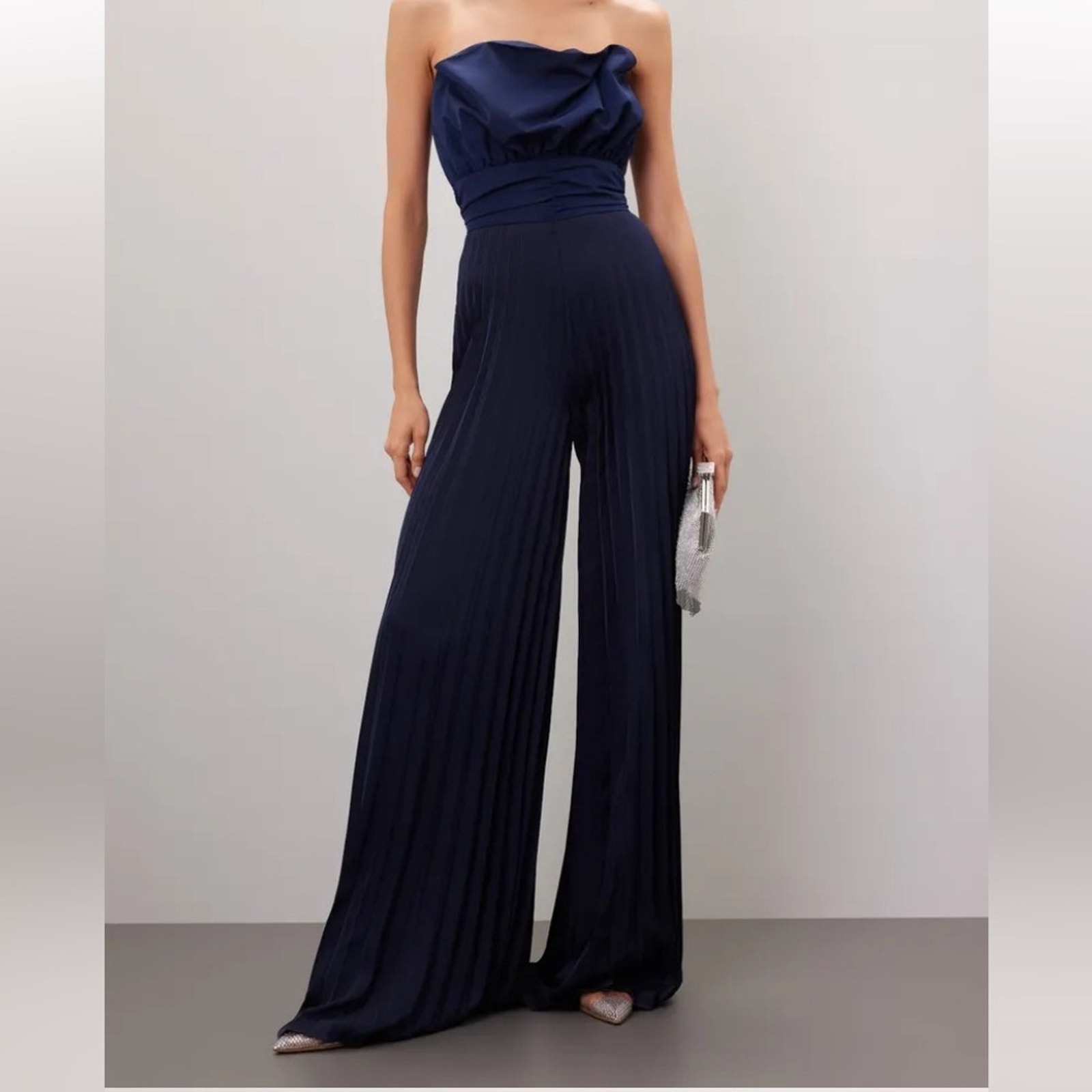 One33 Social Pleated Jumpsuit Size 0